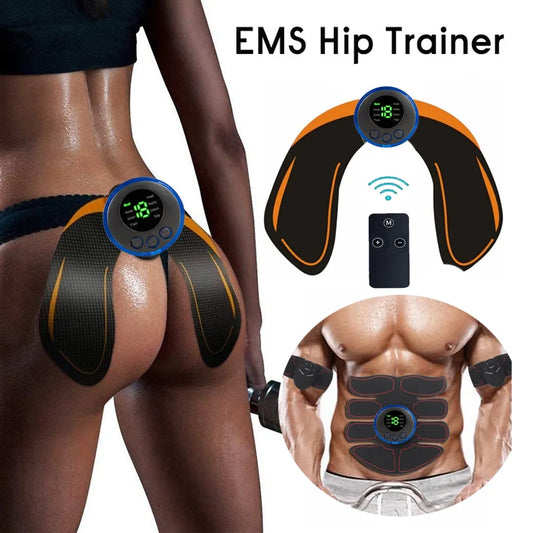 Electric Muscle Stimulator EMS Wireless Buttocks Hip Trainer