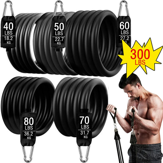 300lb Fitness Booty Resistance Elastic Band